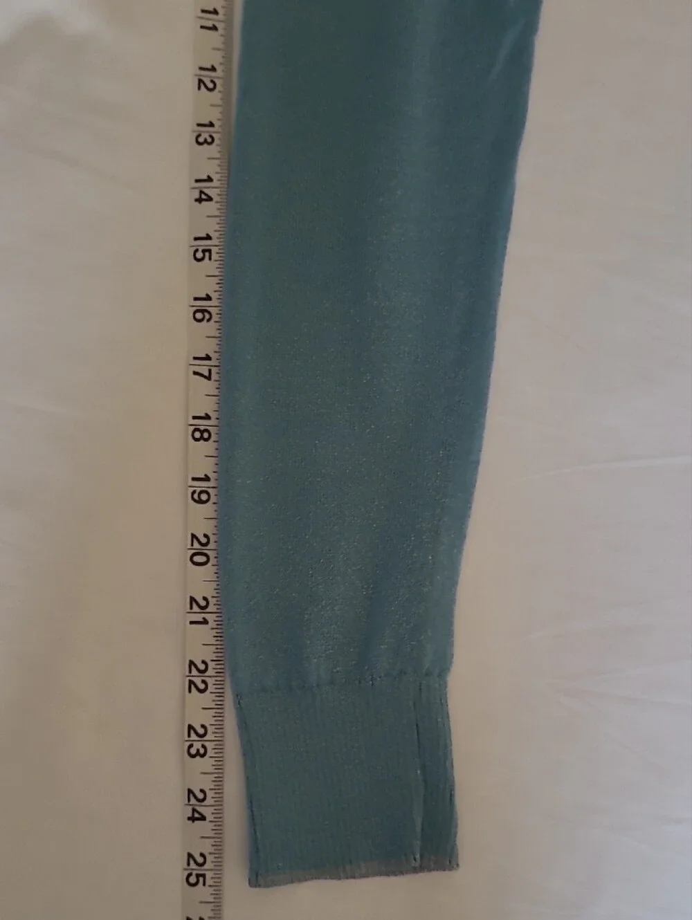 Brooks Brothers Light Blue Sparkle Button Cardigan. Sz  L. Like New Grandma Core